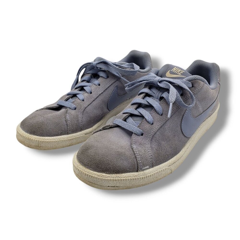 Nike Court Royale Suede Trainers Womens 9 Blue Sneakers 916795-002 - Picture 4 of 9